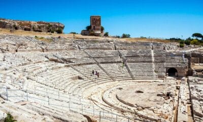 Greek teatre in Neapolis Archaeological Park, Syracuse