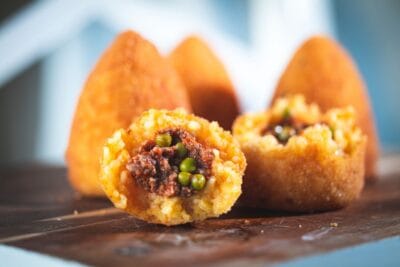 Sicilian rice arancini