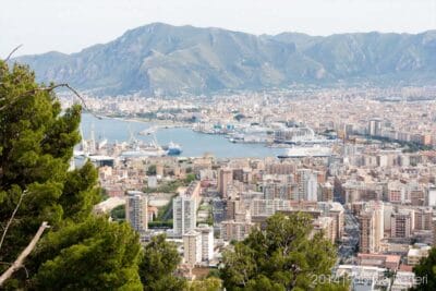 View of Palermo from Monte Pellegrino