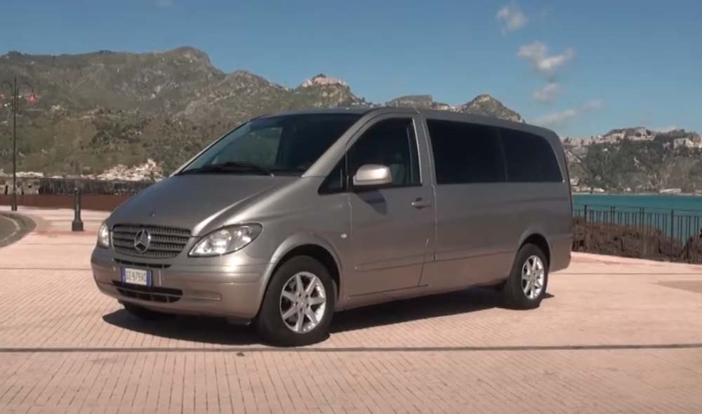 Mercedes Vito silver - 8 seat